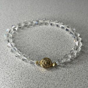 Crystal Bead Bracelet